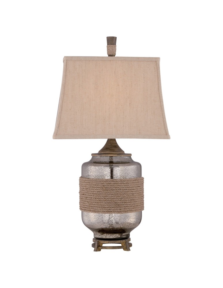 Table lamps with lampshade - Elstead RIGGING E27 Table Lamp 1x100W Beige QZ-RIGGING. - product kolory-swiatla.pl 3