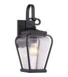 Outdoor wall lamps - Elstead PROVINCE Wall lamp E27 1x60W IP44 Black QZ-PROVINCE2-S - product 1