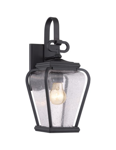Elstead PROVINCE Wall lamp E27 1x60W IP44 Black QZ-PROVINCE2-S
