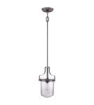New York style pendant lamps - Elstead PENN STATION Pendant E27 1x60W Brown QZ-PENN-STATION-S-WT - product 2