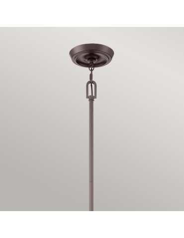 Elstead PENN STATION Pendant E14 3x40W Brown QZ-PENN-STATION-M-WT - product 2