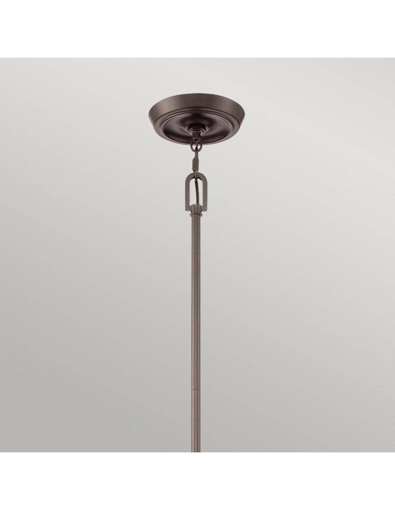 New York style pendant lamps - Elstead PENN STATION Pendant E14 3x40W Brown QZ-PENN-STATION-M-WT - product kolory-swiatla.pl 2