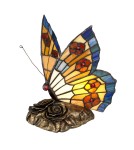 Table lamps - Elstead TIFFANY ANIMAL LAMPS Butterfly Shaped Table Lamp G9 1x3W Brown QZ-OBUTTERFLY-TL. - product 1