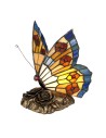 Elstead TIFFANY ANIMAL LAMPS Butterfly Shaped Table Lamp G9 1x3W Brown QZ-OBUTTERFLY-TL.