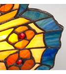 Table lamps - Elstead TIFFANY ANIMAL LAMPS Butterfly Shaped Table Lamp G9 1x3W Brown QZ-OBUTTERFLY-TL. - product 3