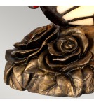 Table lamps - Elstead TIFFANY ANIMAL LAMPS Butterfly Shaped Table Lamp G9 1x3W Brown QZ-OBUTTERFLY-TL. - product 5