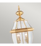 Standing garden lamps - Elstead NEWBURY Outdoor Standing E14 2x60W IP44 Brass QZ-NEWBURY3-L-PB - product 2