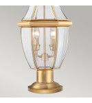 Standing garden lamps - Elstead NEWBURY Outdoor Standing E14 2x60W IP44 Brass QZ-NEWBURY3-L-PB - product 3
