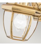 Outdoor wall lamps - Elstead NEWBURY Wall lamp E27 1x150W IP44 Brass QZ-NEWBURY2-S-PB - product 4