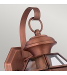 Outdoor wall lamps - Elstead NEWBURY Wall lamp E27 1x60W IP44 Copper QZ-NEWBURY2-S-AC - product 2