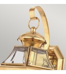 Outdoor wall lamps - Elstead NEWBURY Wall lamp E27 1x150W IP44 Brass QZ-NEWBURY2-M-PB - product 2
