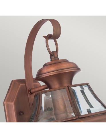 Elstead NEWBURY Wall lamp E27 1x100W IP44 Copper QZ-NEWBURY2-M-AC - product 2