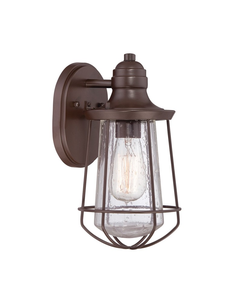 Outdoor wall lamps - Elstead MARINE Wall lamp E27 1x60W IP44 Brown QZ-MARINE-S - product kolory-swiatla.pl 1