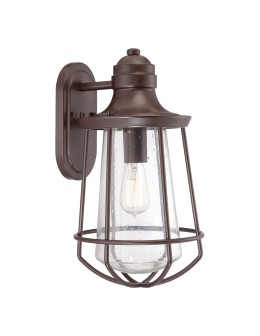 Elstead MARINE Wall lamp E27 1x60W IP44 Brown QZ-MARINE-L