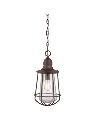 Elstead MARINE Pendant E27 1x60W Brown QZ-MARINE8-L