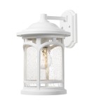 Outdoor wall lamps - Elstead MARBLEHEAD Wall lamp E27 1x60W IP44 White QZ-MARBLEHEAD-M-WHT - product 1