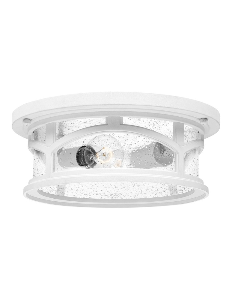 Outdoor ceiling lamps - Elstead MARBLEHEAD Plafond E27 2x40W IP44 White QZ-MARBLEHEAD-F-WHT - product kolory-swiatla.pl 1