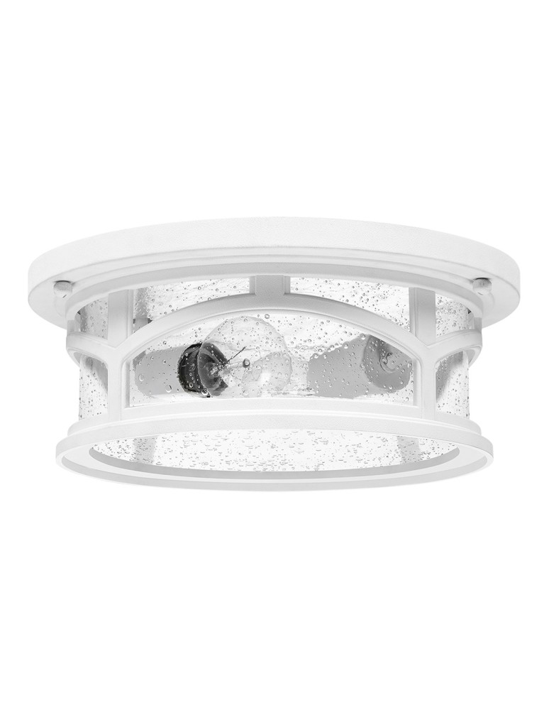 Outdoor ceiling lamps - Elstead MARBLEHEAD Plafond E27 2x40W IP44 White QZ-MARBLEHEAD-F-WHT - product kolory-swiatla.pl 2