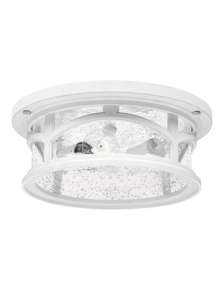 Outdoor ceiling lamps - Elstead MARBLEHEAD Plafond E27 2x40W IP44 White QZ-MARBLEHEAD-F-WHT - product kolory-swiatla.pl 3