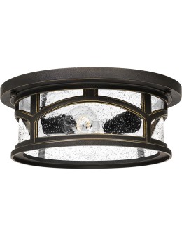 Elstead MARBLEHEAD Plafond E27 2x40W IP44 Brown QZ-MARBLEHEAD-F.