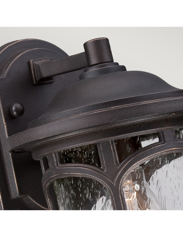 Outdoor wall lamps - Elstead MARBLEHEAD Wall lamp E27 1x75W IP44 Brown QZ-MARBLEHEAD2-S. - product kolory-swiatla.pl 2