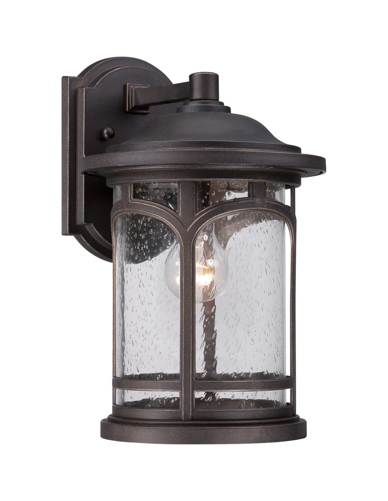 Outdoor wall lamps - Elstead MARBLEHEAD Wall lamp E27 1x75W IP44 Brown QZ-MARBLEHEAD2-M - product kolory-swiatla.pl 1
