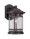 Elstead MARBLEHEAD Wall lamp E27 1x75W IP44 Brown QZ-MARBLEHEAD2-M