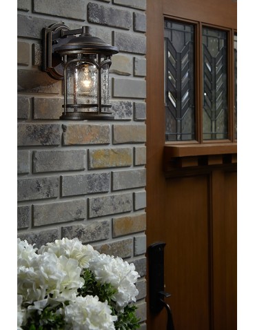 Elstead MARBLEHEAD Wall lamp E27 1x75W IP44 Brown QZ-MARBLEHEAD2-M - product 2