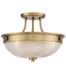 Retro ceiling lamps - Elstead MANTLE Pendant E27 2x60W Brass QZ-MANTLE-SF-WS - product 1