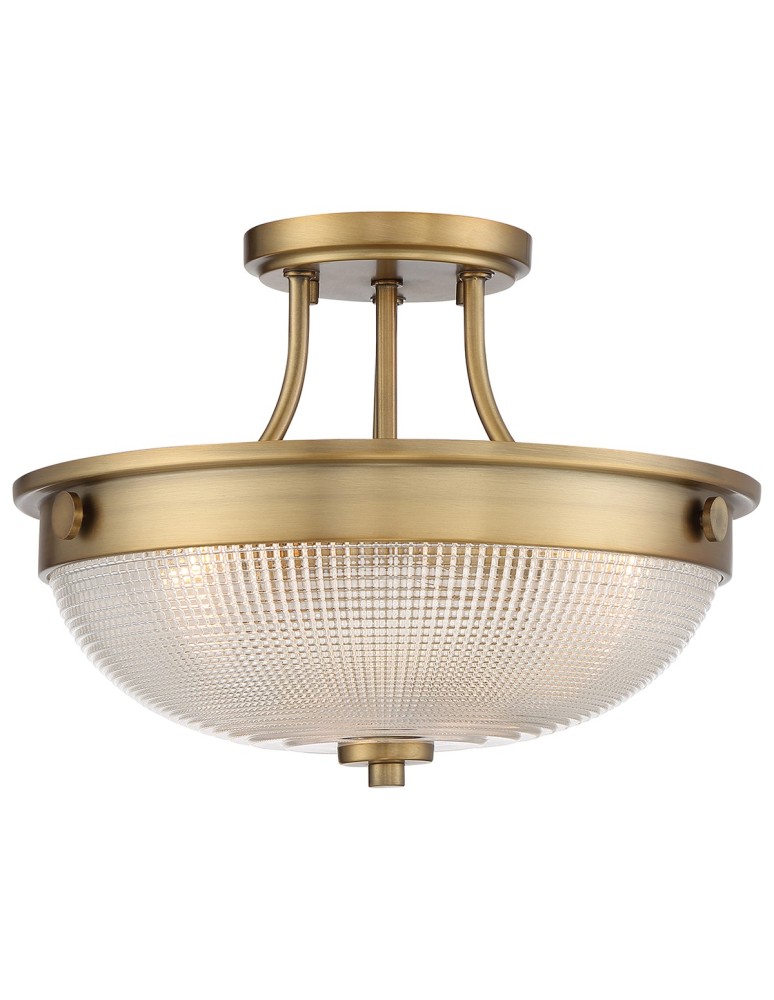 Retro ceiling lamps - Elstead MANTLE Pendant E27 2x60W Brass QZ-MANTLE-SF-WS - product kolory-swiatla.pl 1