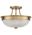 Retro ceiling lamps - Elstead MANTLE Pendant E27 2x60W Brass QZ-MANTLE-SF-WS - product 2