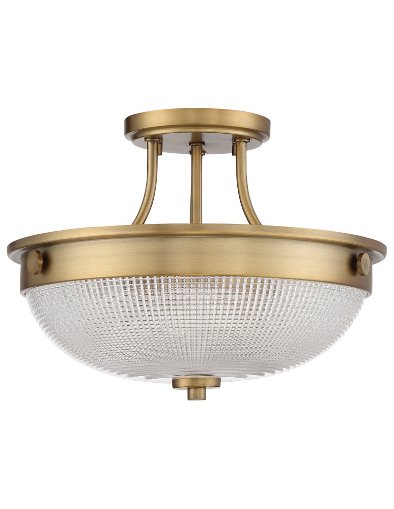 Retro ceiling lamps - Elstead MANTLE Pendant E27 2x60W Brass QZ-MANTLE-SF-WS - product kolory-swiatla.pl 2