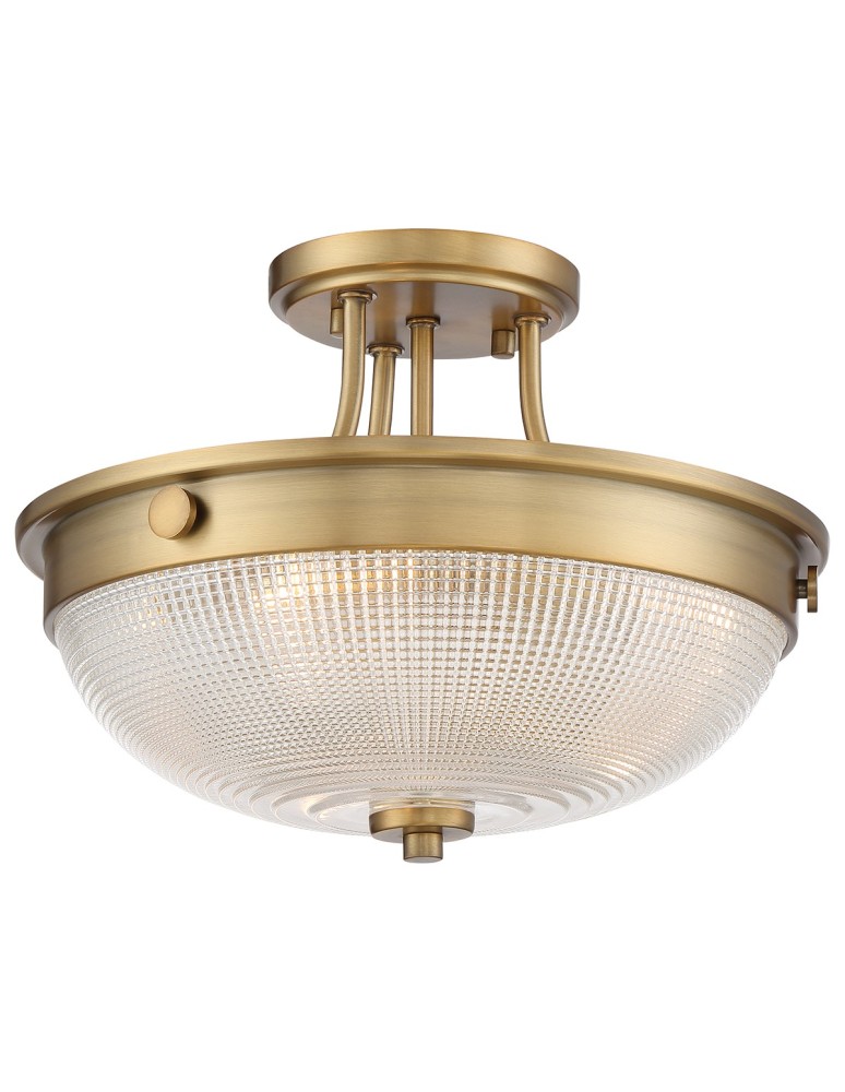 Retro ceiling lamps - Elstead MANTLE Pendant E27 2x60W Brass QZ-MANTLE-SF-WS - product kolory-swiatla.pl 4