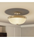 Retro ceiling lamps - Elstead MANTLE Pendant E27 2x60W Brass QZ-MANTLE-SF-WS - product 6