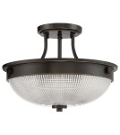 Retro ceiling lamps - Elstead MANTLE Pendant E27 2x60W Brown QZ-MANTLE-SF-PN - product 2