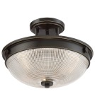 Retro ceiling lamps - Elstead MANTLE Pendant E27 2x60W Brown QZ-MANTLE-SF-PN - product 3