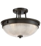 Retro ceiling lamps - Elstead MANTLE Pendant E27 2x60W Brown QZ-MANTLE-SF-PN - product 4