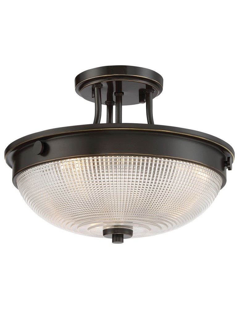 Retro ceiling lamps - Elstead MANTLE Pendant E27 2x60W Brown QZ-MANTLE-SF-PN - product kolory-swiatla.pl 4