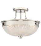 Ceiling lamps - Elstead MANTLE Pendant E27 2x60W Nickel QZ-MANTLE-SF-IS - product 1