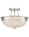 Elstead MANTLE Pendant E27 2x60W Nickel QZ-MANTLE-SF-IS