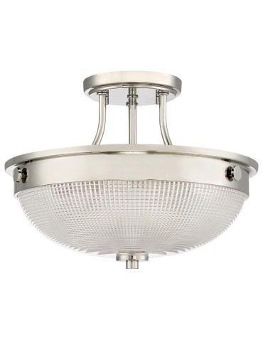Elstead MANTLE Pendant E27 2x60W Nickel QZ-MANTLE-SF-IS - product 2