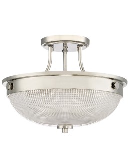 Elstead MANTLE Pendant E27 2x60W Nickel QZ-MANTLE-SF-IS - product 2