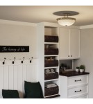 Ceiling lamps - Elstead MANTLE Pendant E27 2x60W Nickel QZ-MANTLE-SF-IS - product 7