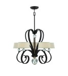 Chandeliers - Elstead MADISON MANOR Chandelier G9 5x3W Brown QZ-MADISON-MANOR5-WT - product 1