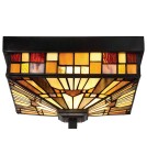 Outdoor ceiling lamps - Elstead INGLENOOK OUTDOOR Plafond Outdoor E27 2x60W IP44 Brown QZ-INGLENOOK-F - product 4
