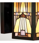 Outdoor wall lamps - Elstead INGLENOOK OUTDOOR Outdoor wall lamp E27 1x60W IP44 Brown QZ-INGLENOOK2-S - product 3
