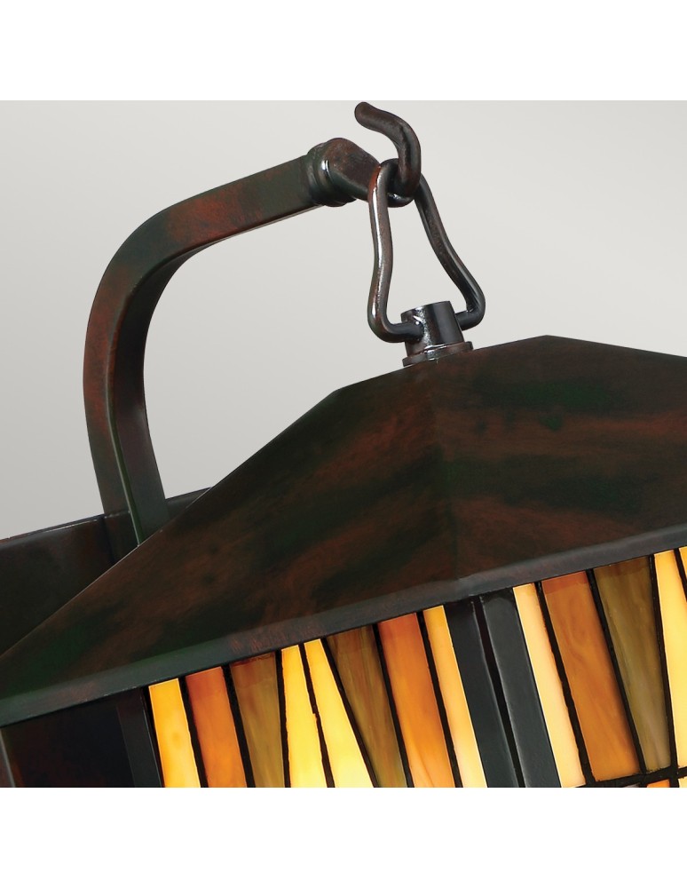 Outdoor wall lamps - Elstead INGLENOOK OUTDOOR Outdoor wall lamp E27 1x60W IP44 Brown QZ-INGLENOOK2-M - product kolory-swiatla.pl 2