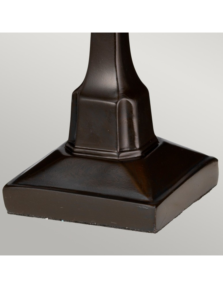Classic table lamps - Elstead HOLMES Table Lamp E14 1x25W Brown QZ-HOLMES-TL. - product kolory-swiatla.pl 5