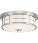 Ceiling lamps - Elstead GUARDIAN Plafond E27 2x60W Nickel QZ-GUARDIAN-F-BN - product 1