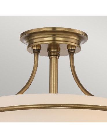 Elstead GRIFFIN Wisząca E27 3x100W Mosiądz QZ-GRIFFIN-SFS-WS - produkt 2